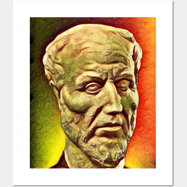 Plotinus Snow Portrait | Plotinus Artwork 15 Wall Art by JustLit